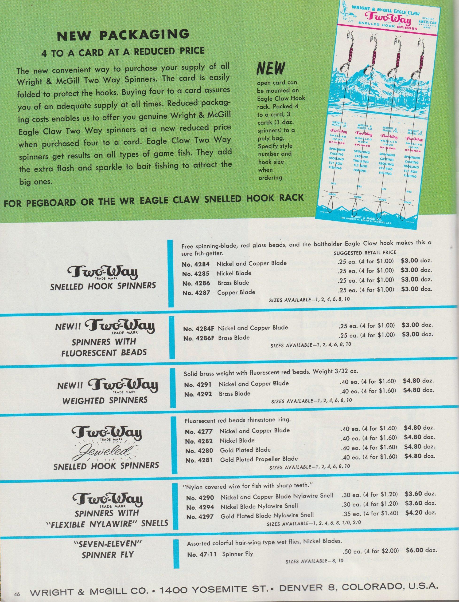 Wright & McGill Catalog 1962 Bass Fishing Archives