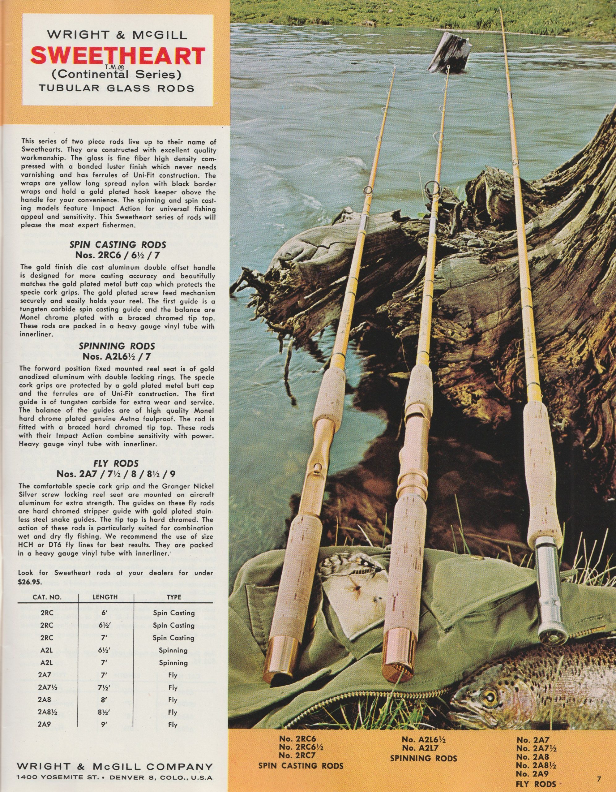 Wright & McGill Catalog 1962 Bass Fishing Archives Bass Tackle Catalogs