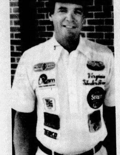 Dr. Greg South placed second in his first BASS Masters Classic showing. Photo: The Daily Progress Sunday August 19, 1984.