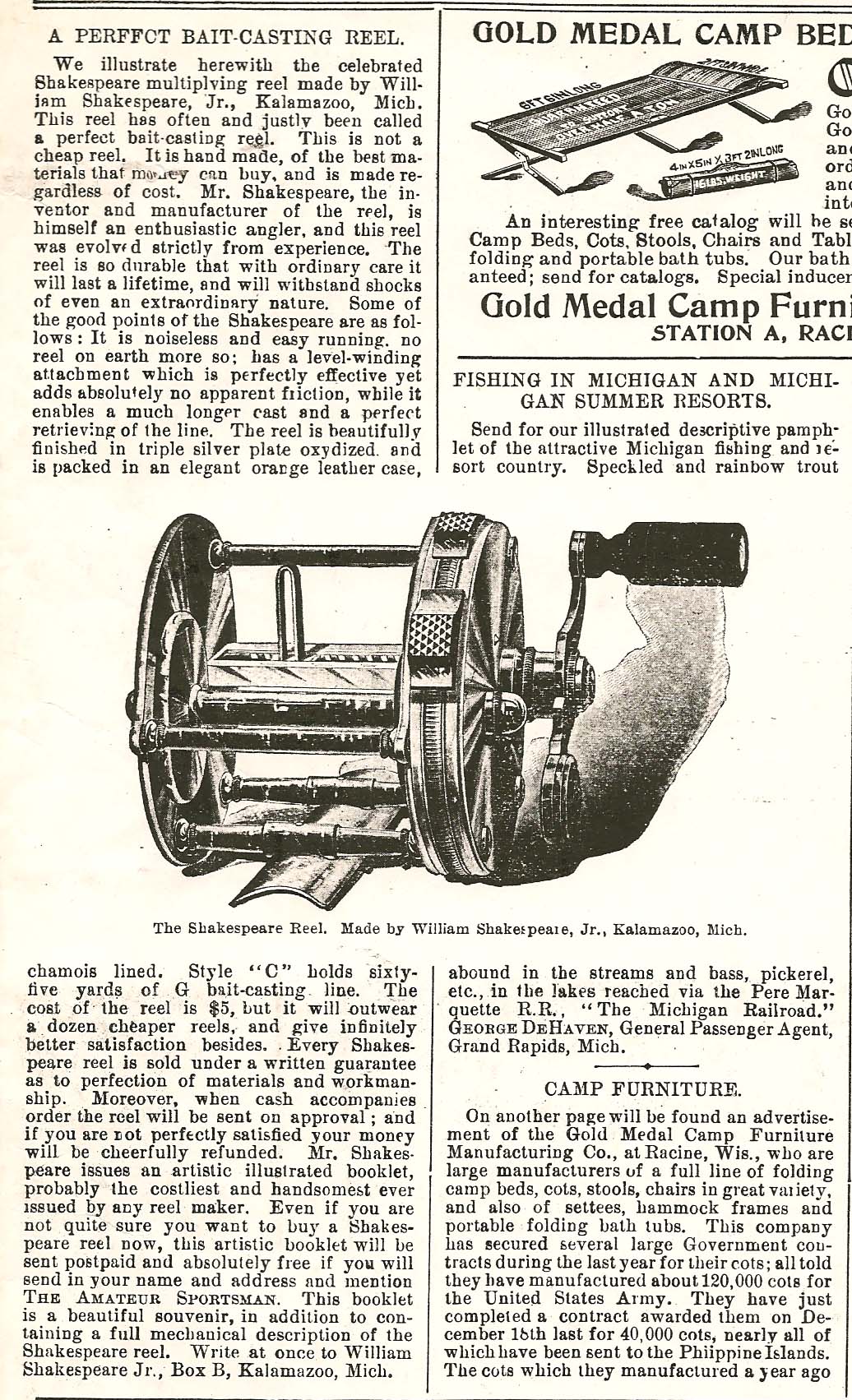 The Earliest Shakespeare Ad - Bass Fishing Archives Sunday Sonnett