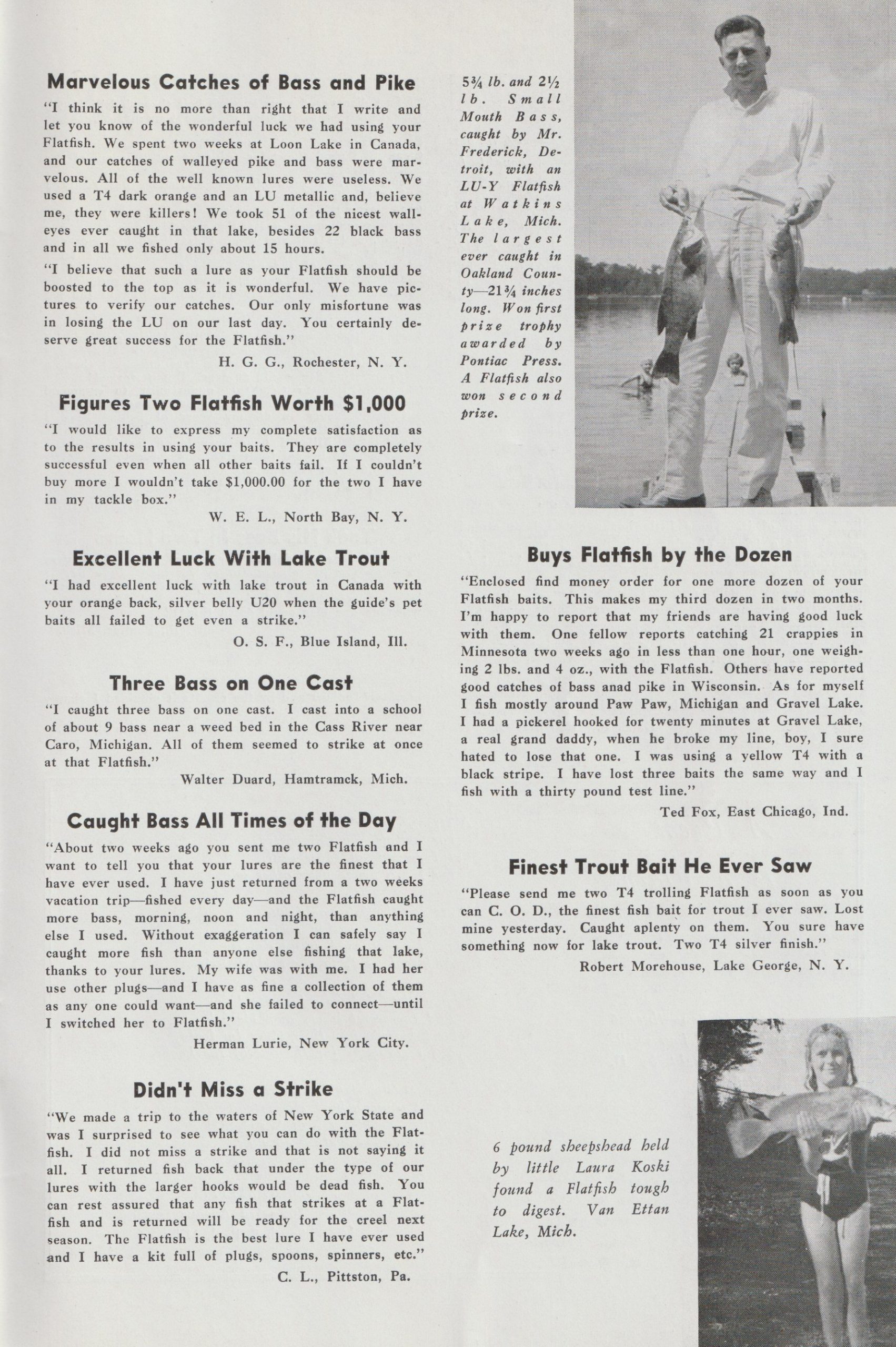 World’s Most Active Lure Bass Fishing Archives Bass Tackle Catalogs