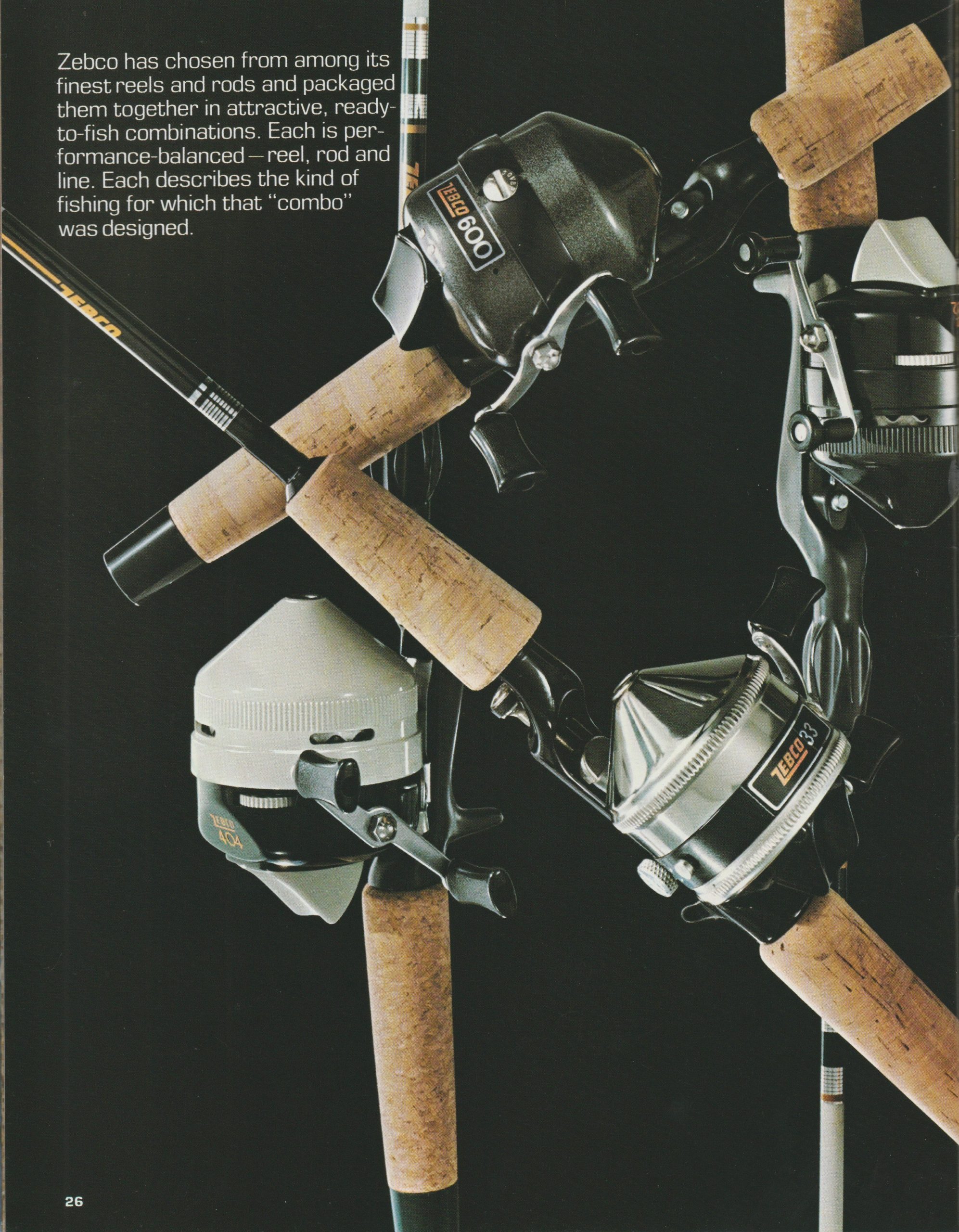 Zebco 1977 Catalog Bass Fishing Archives Bass Tackle Catalogs