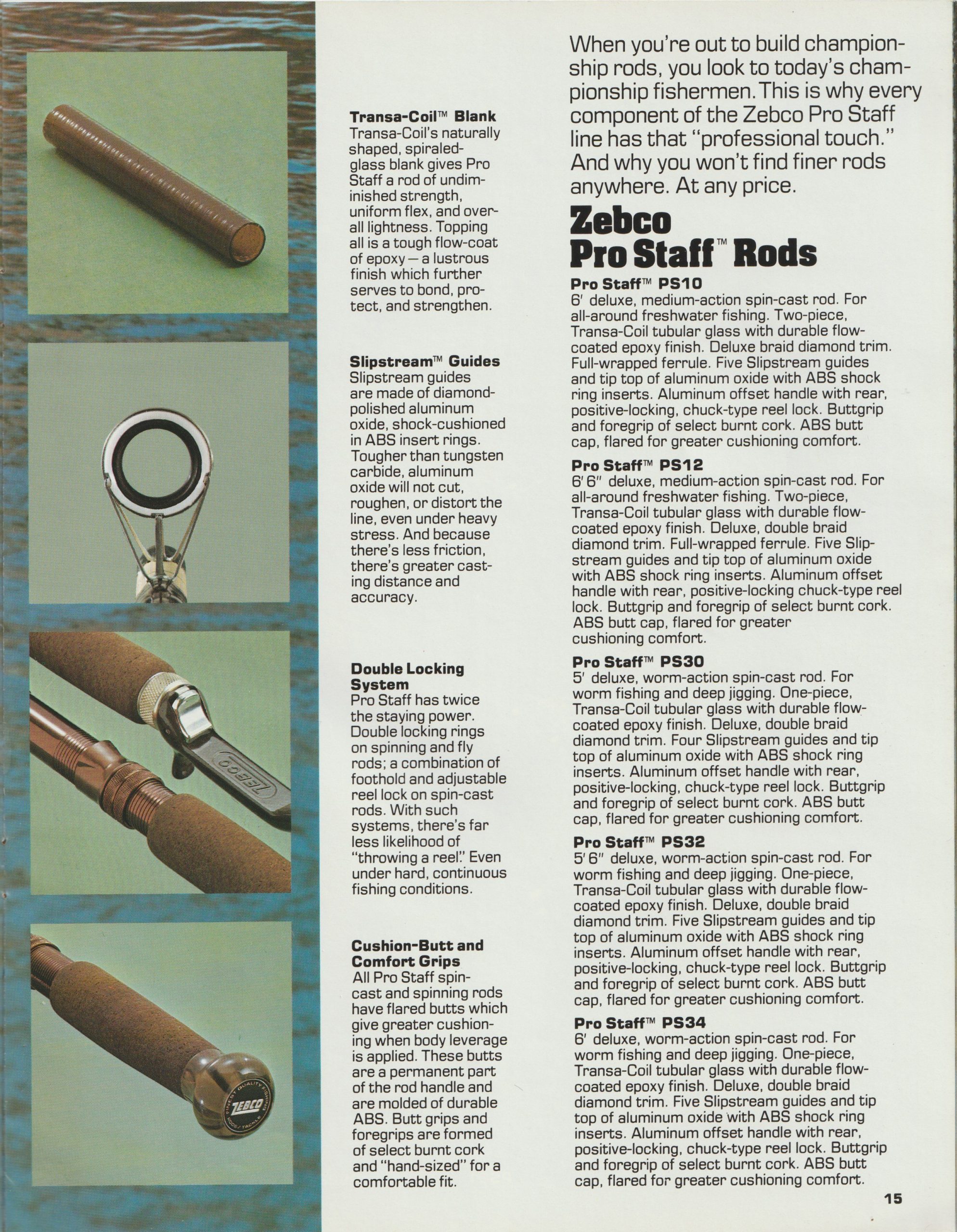 Zebco 1977 Catalog Bass Fishing Archives Bass Tackle Catalogs