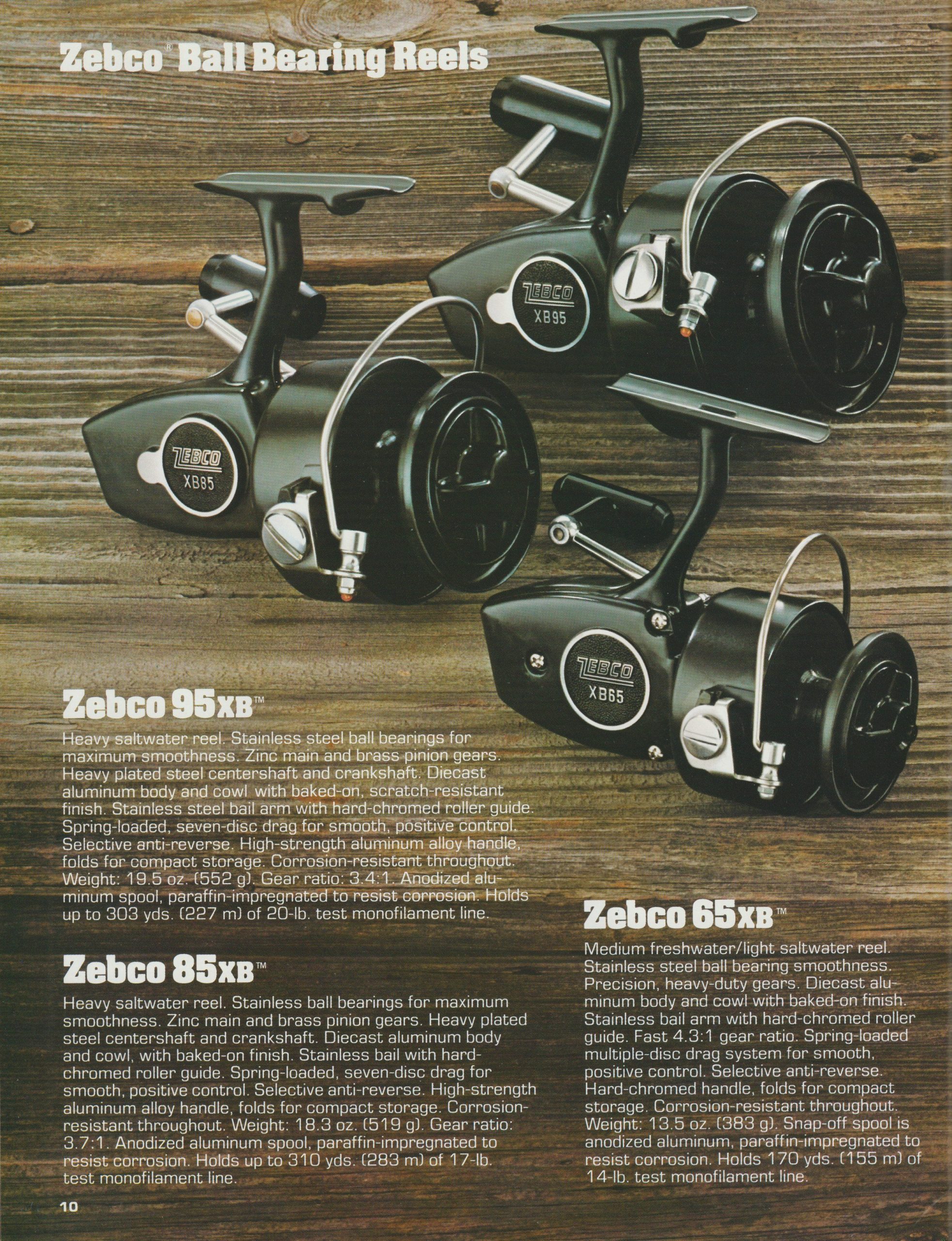 Zebco 1977 Catalog Bass Fishing Archives Bass Tackle Catalogs