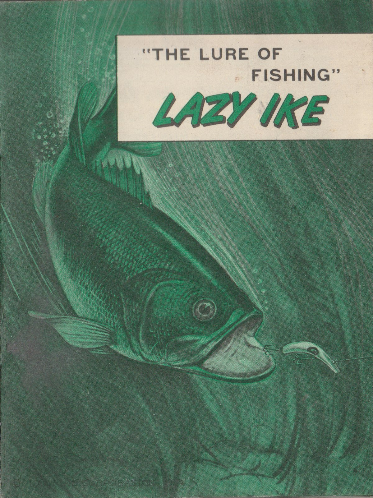 Lazy Ike - Lure of Fishing - Bass Fishing Archives Bass Tackle Catalogs