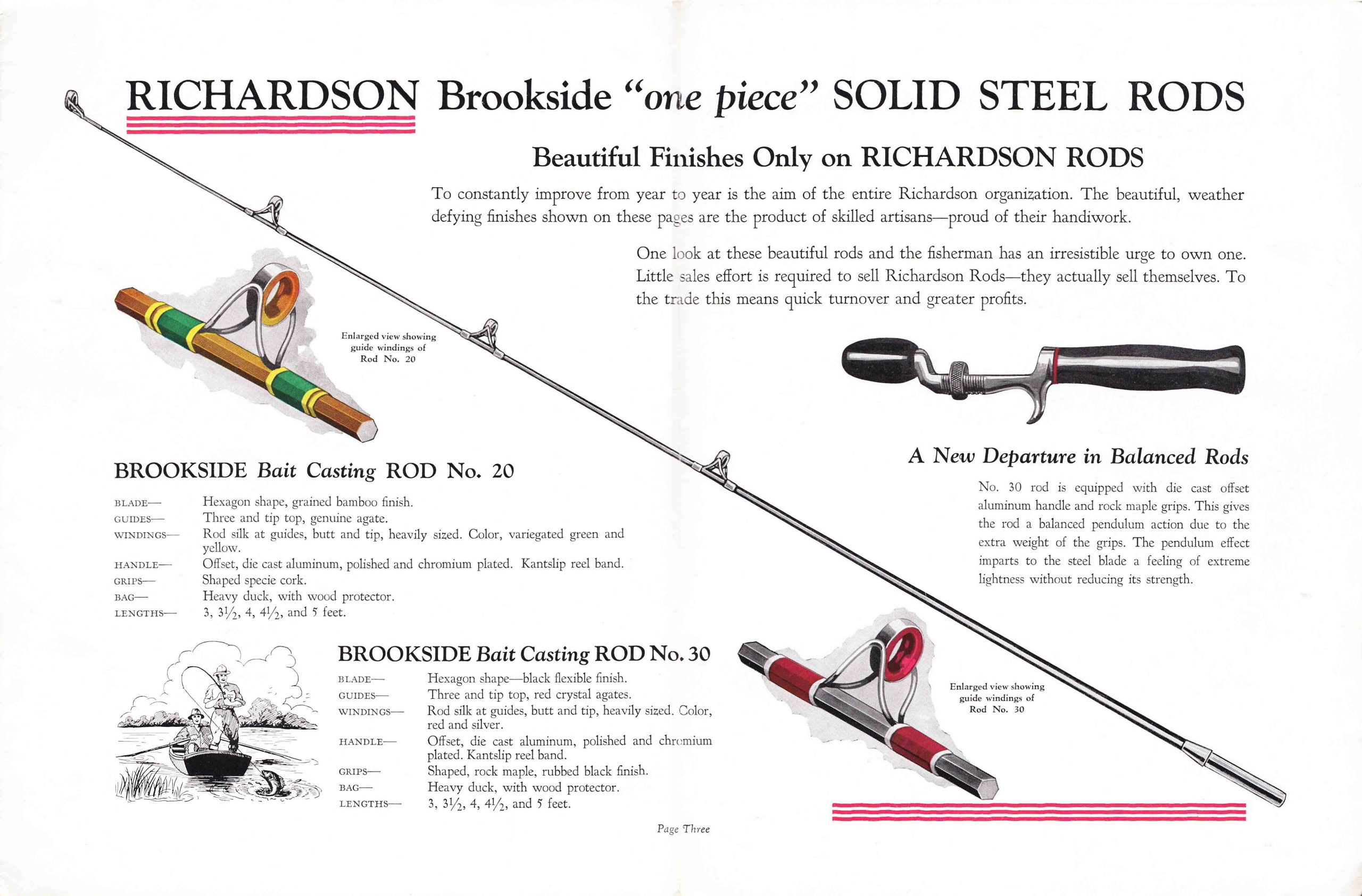 Richardson Rods 193536 Catalog Bass Fishing Archives Bass Tackle