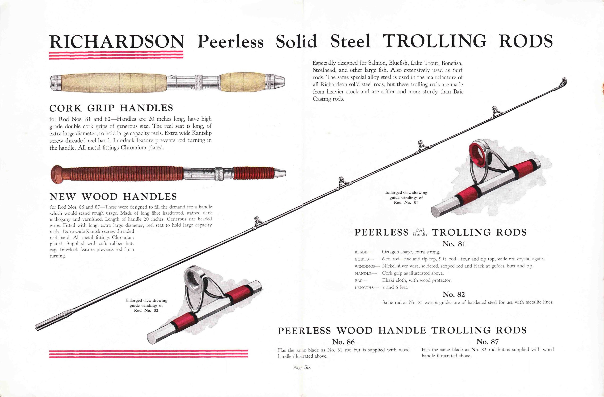 Richardson Rods 193536 Catalog Bass Fishing Archives
