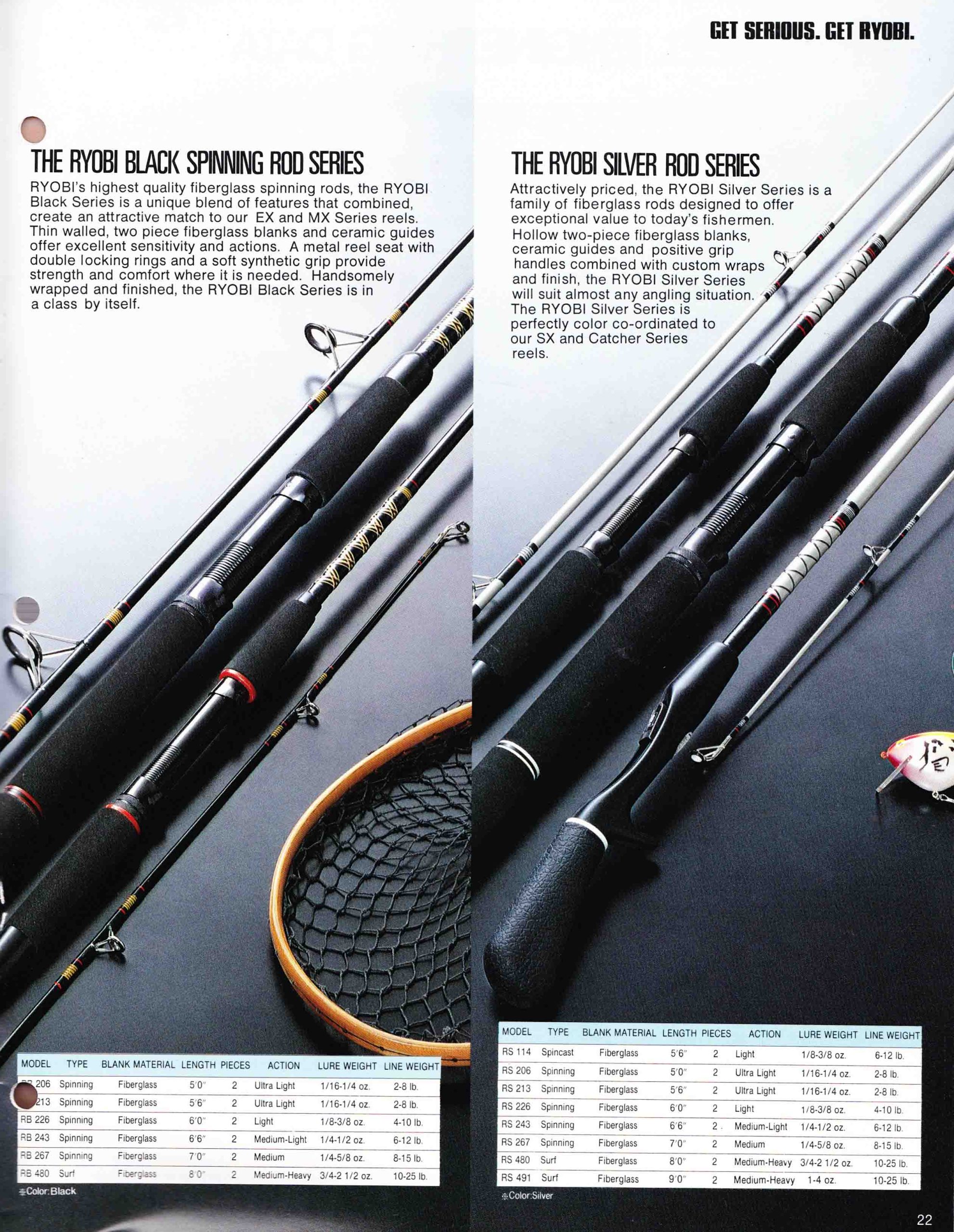 Ryobi Reels and Rods 1982 - Bass Fishing Archives Ryobi