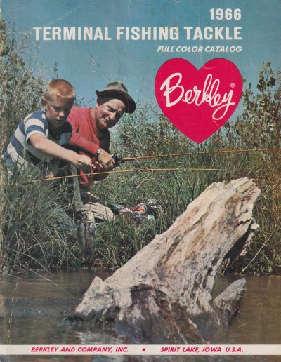 Berkley 1966 Terminal Fishing Tackle Catalog, front cover.