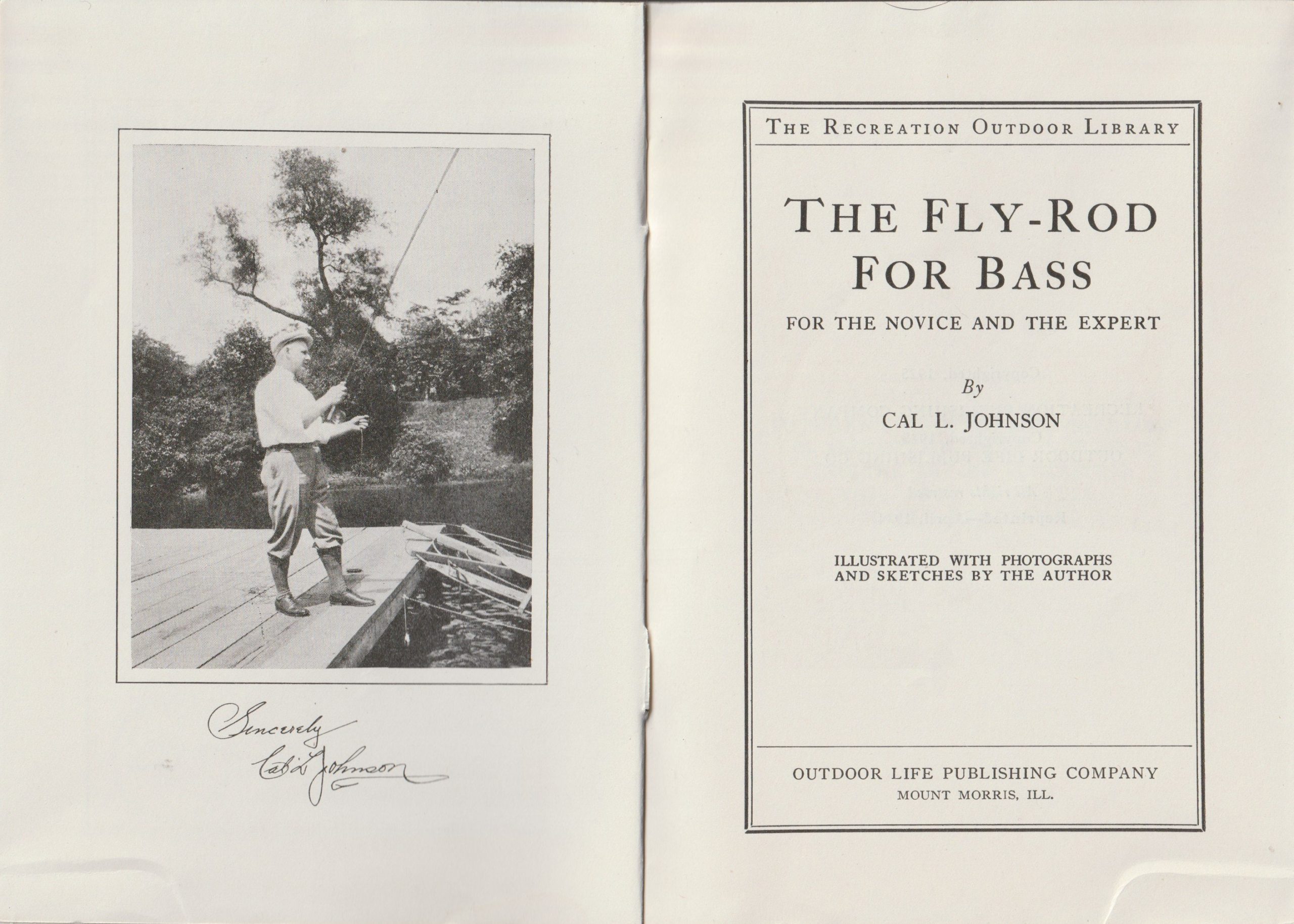 The Fly-Rod for Bass, opening pages.