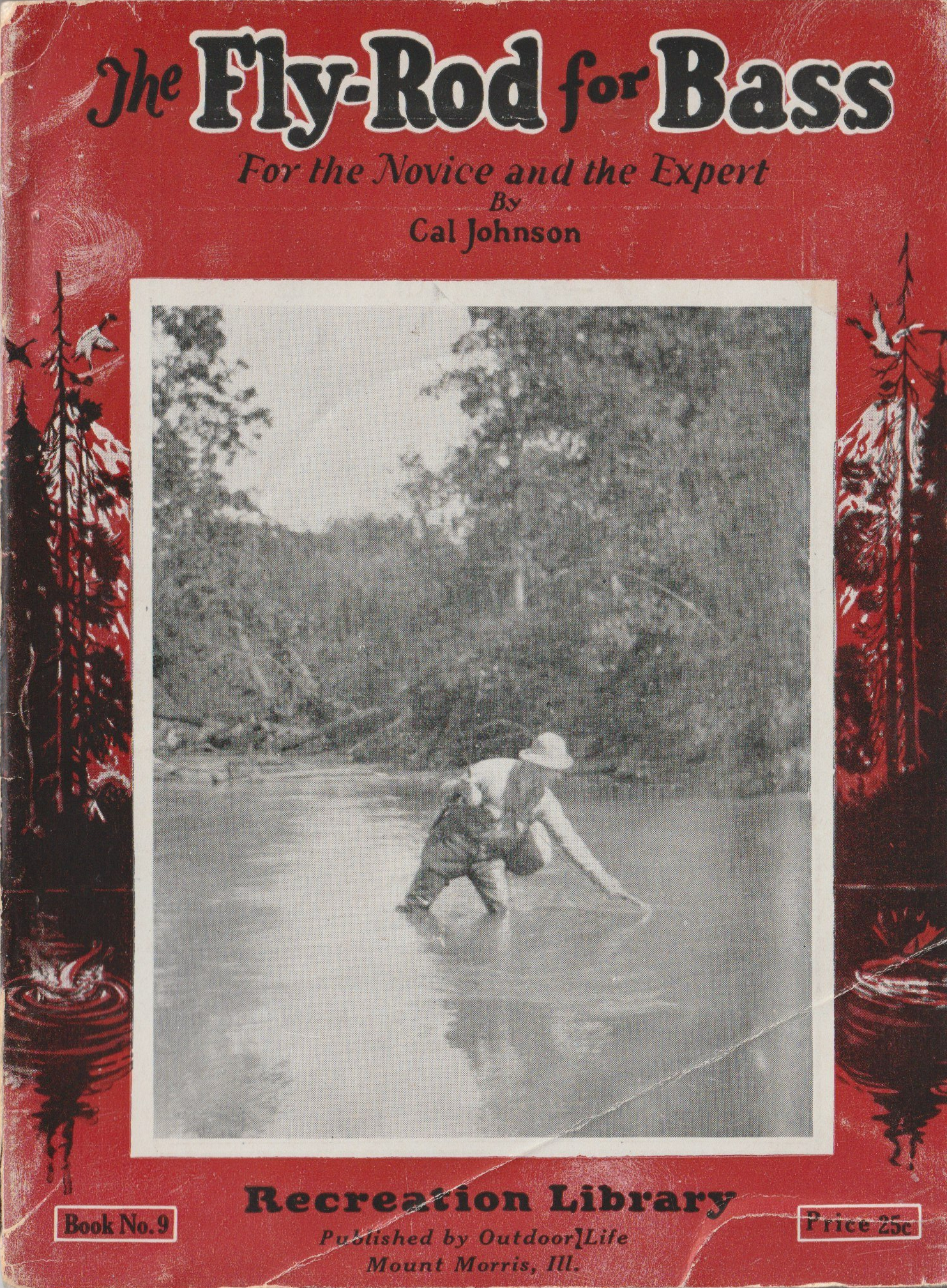 The Fly-Rod for Bass, front cover.