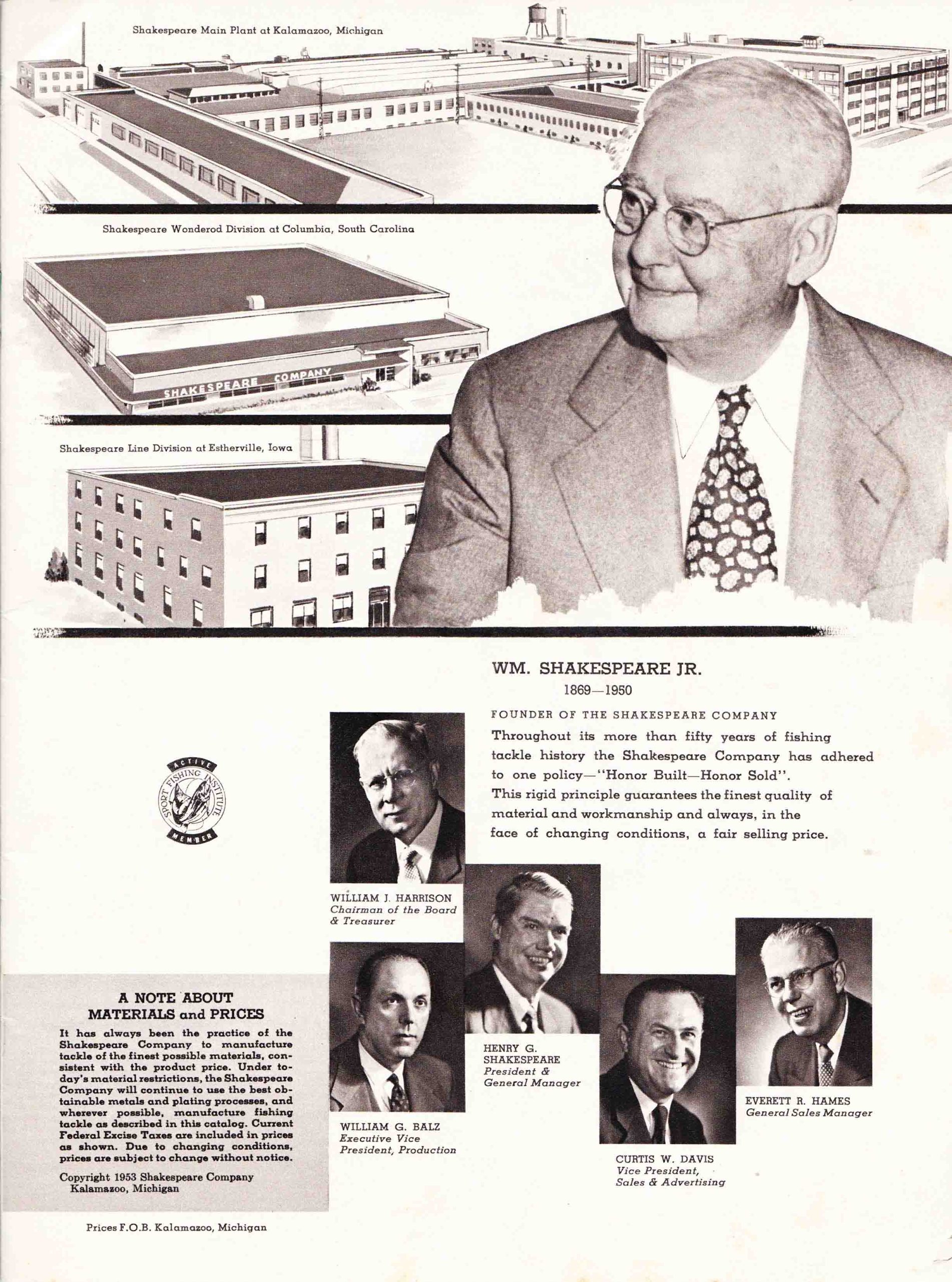 Shakespeare Fishing Tackle 1953 Bass Fishing Archives Bass Tackle Shakespeare Fishing Tackle 1953 Bass Fishing Archives Bass Tackle