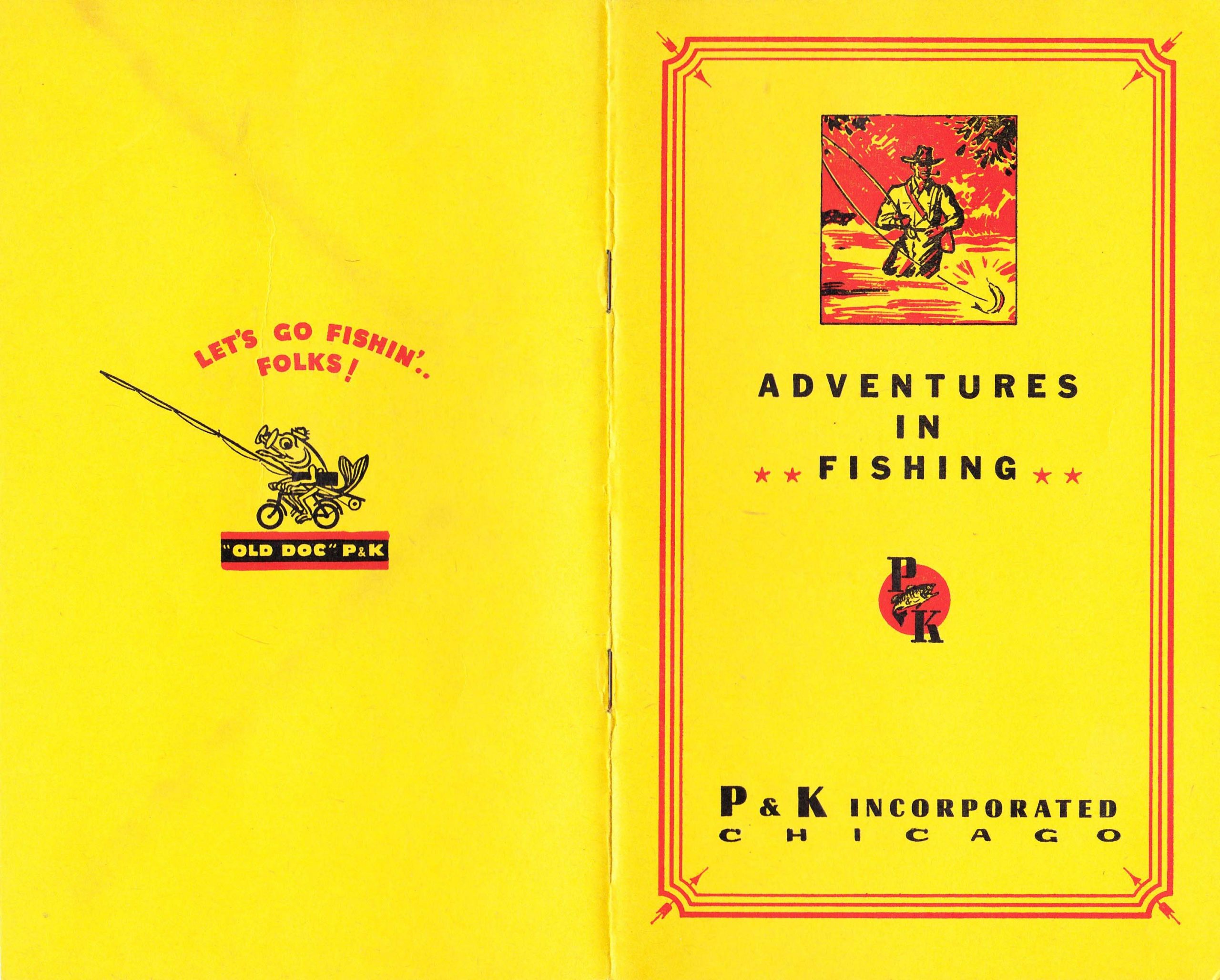Pachner & Koller Fishing Lures Line Dresser Chicago IL 1946