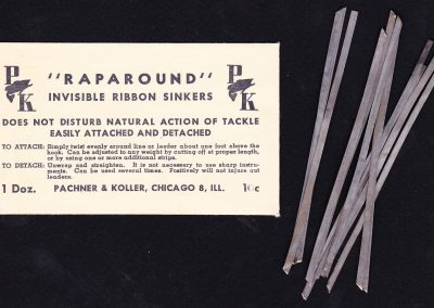 P&K Lead Weight Strips that came with the Catalog