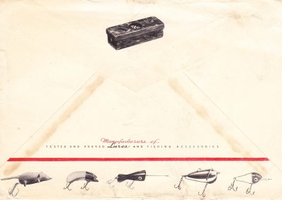 P&K 1947 Mailing Envelope Back