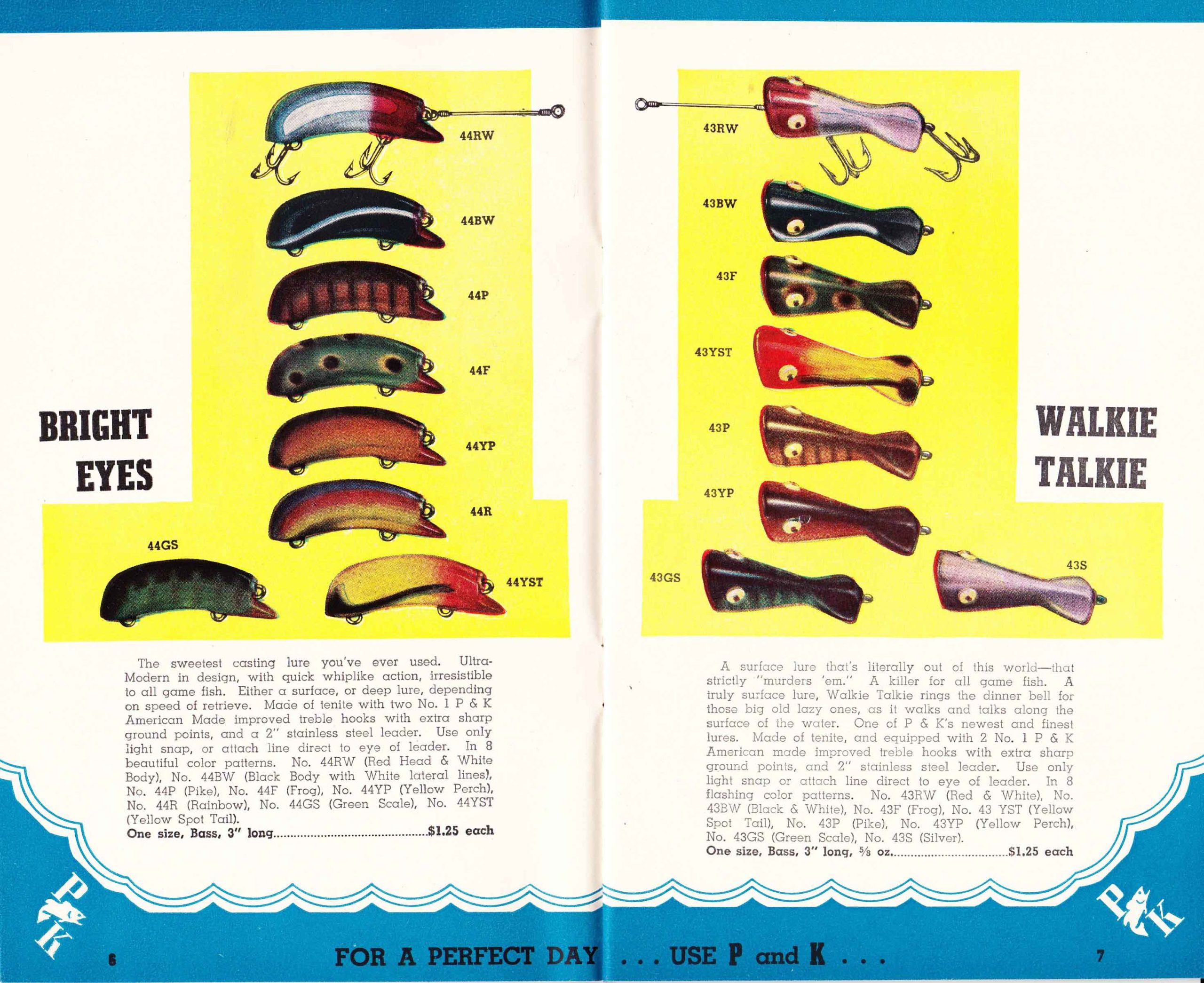P&K Catalog Pages 6 and 7 1947 P&K Catalog Pages 6 and 7