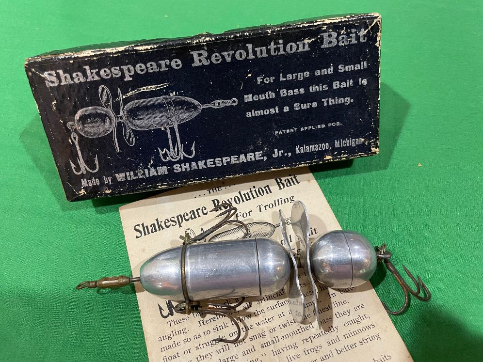 Vintage Antique Criterion No1960 Shakespeare Model26 Cast Fishing Reel Spool Old
