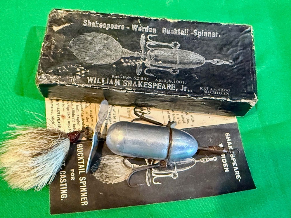 Very Early Shakespeare Lure Advertisement - Bass Fishing Archives