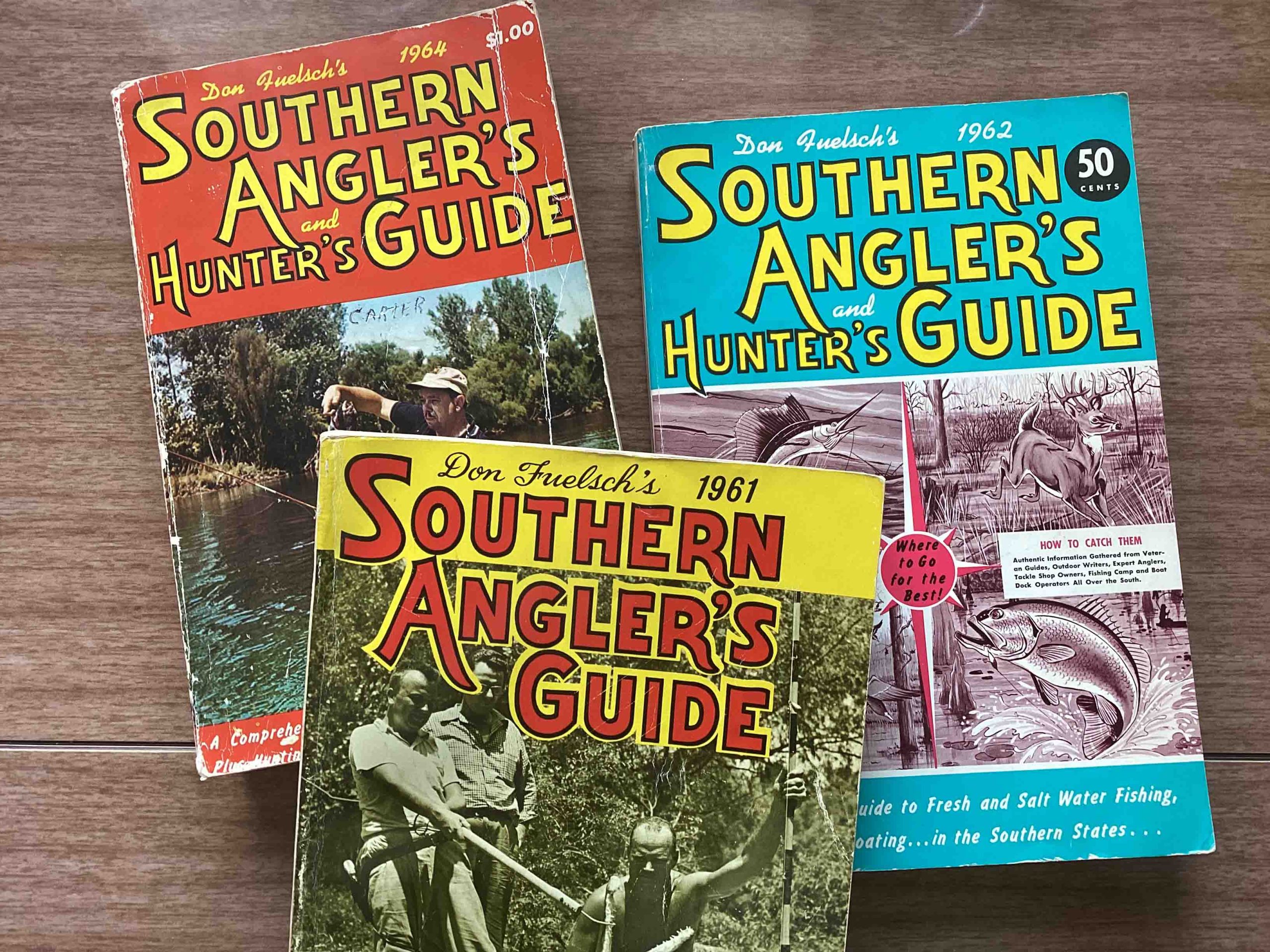 Photo _5 Don Fuelsch published his annual Southern Angler's and Hunter's Guide from 1961 through the middle 1960s. These guides featured the top anglers and writers of the day, of which Sam Welch was a regurlar contributor. Image Mike Orzell.