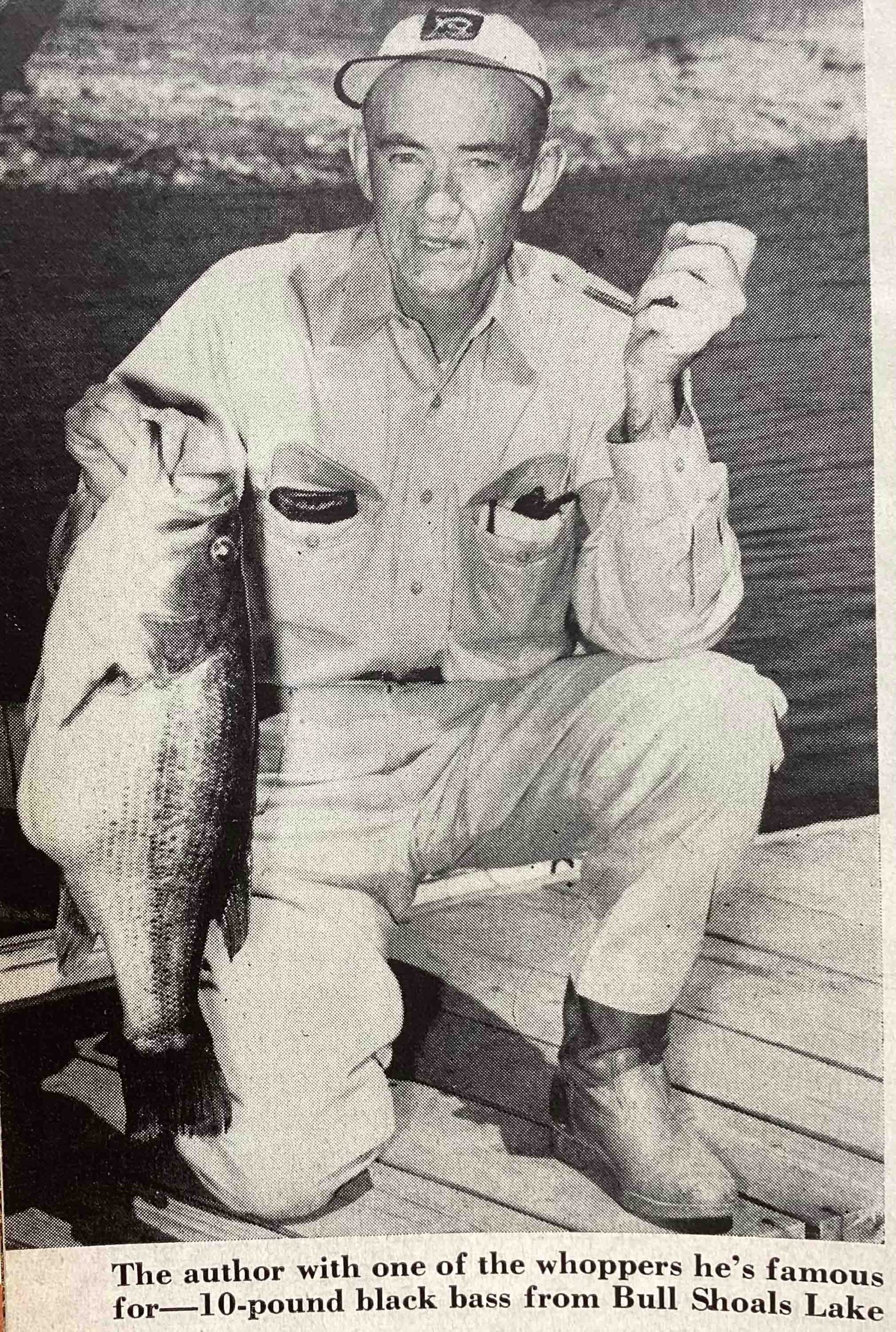 Photo _14 Sam Wench poses with a 10-pound Bull Shoals bass.