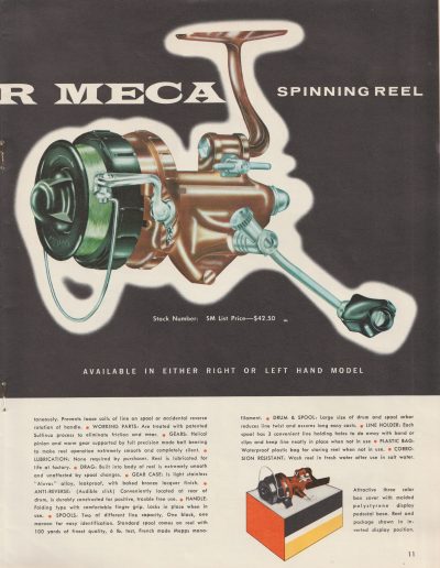 Mepps Catalog No. 65, 1965. Page 11.