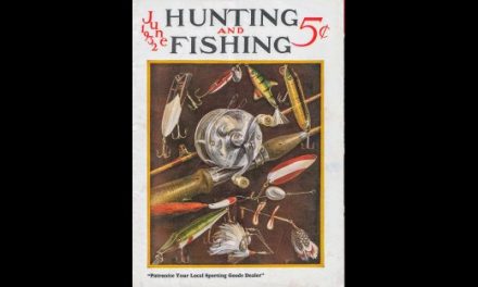 June 1932 Hunting and Fishing Magazine Cover