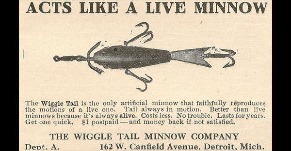 The Wiggle Tail Minnow – 1912
