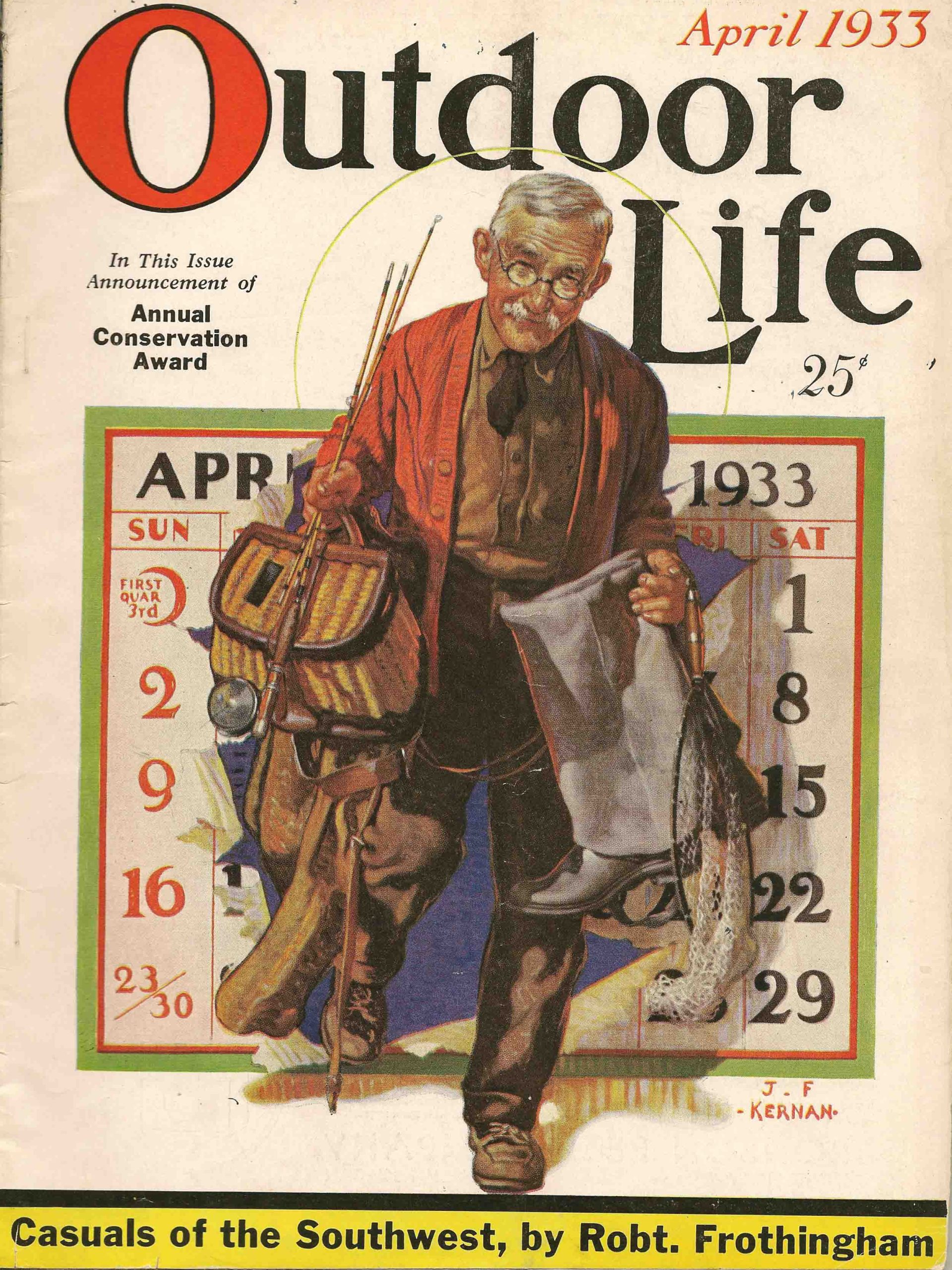 1933 Apr OL River Runt Cover compressed Cover of the April 1933 Outdoor Life. Image Bill Sonnett.