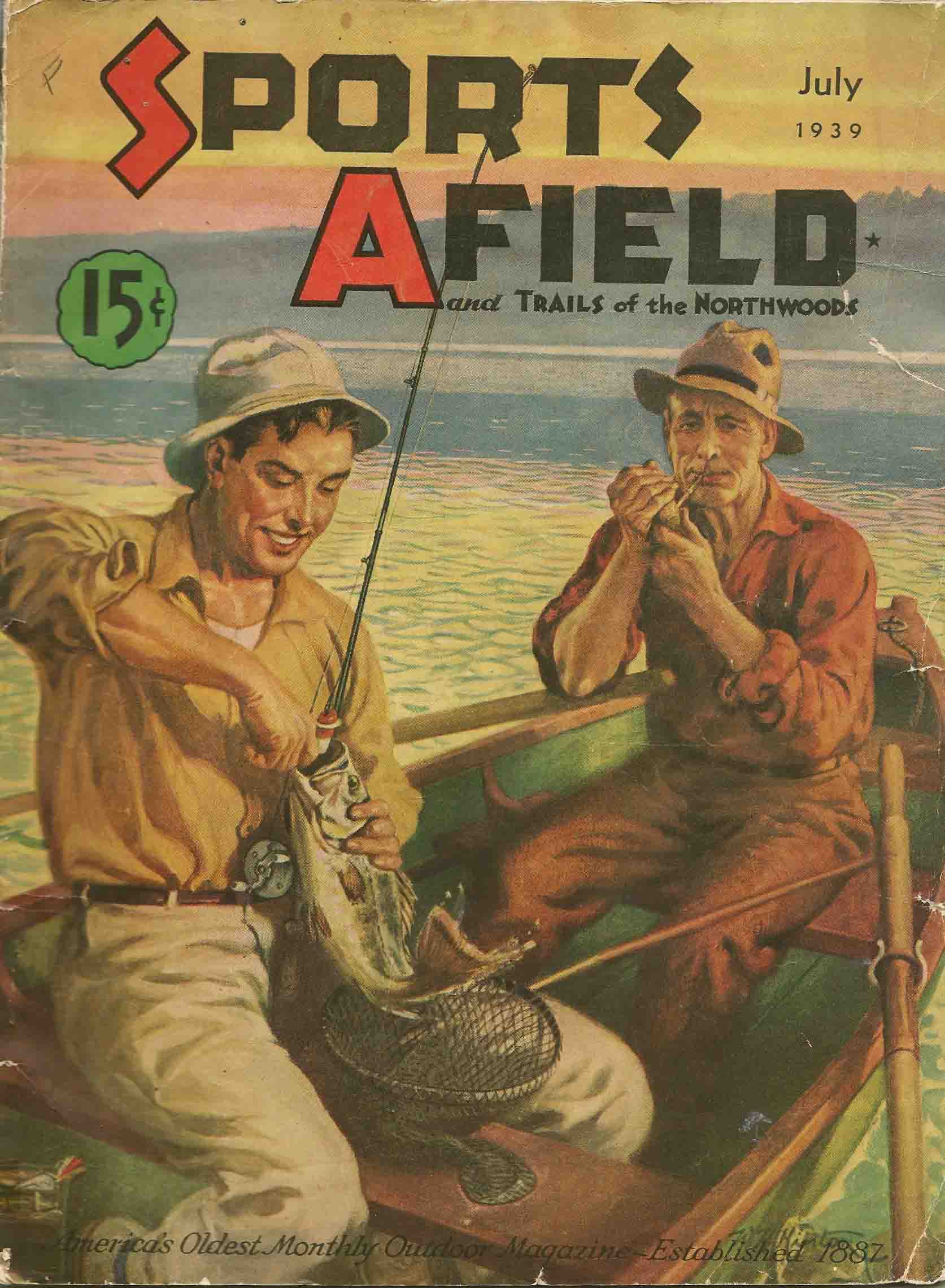 River Runt SA Cover July 39 compressed The cover of the July 1939 issue of Sports Afield. Image Bill Sonnett.