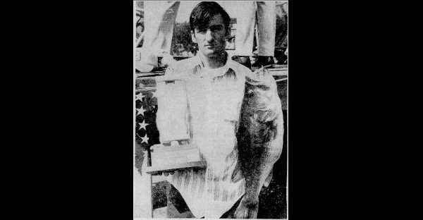 1972 Lake Eufaula Winning Bass