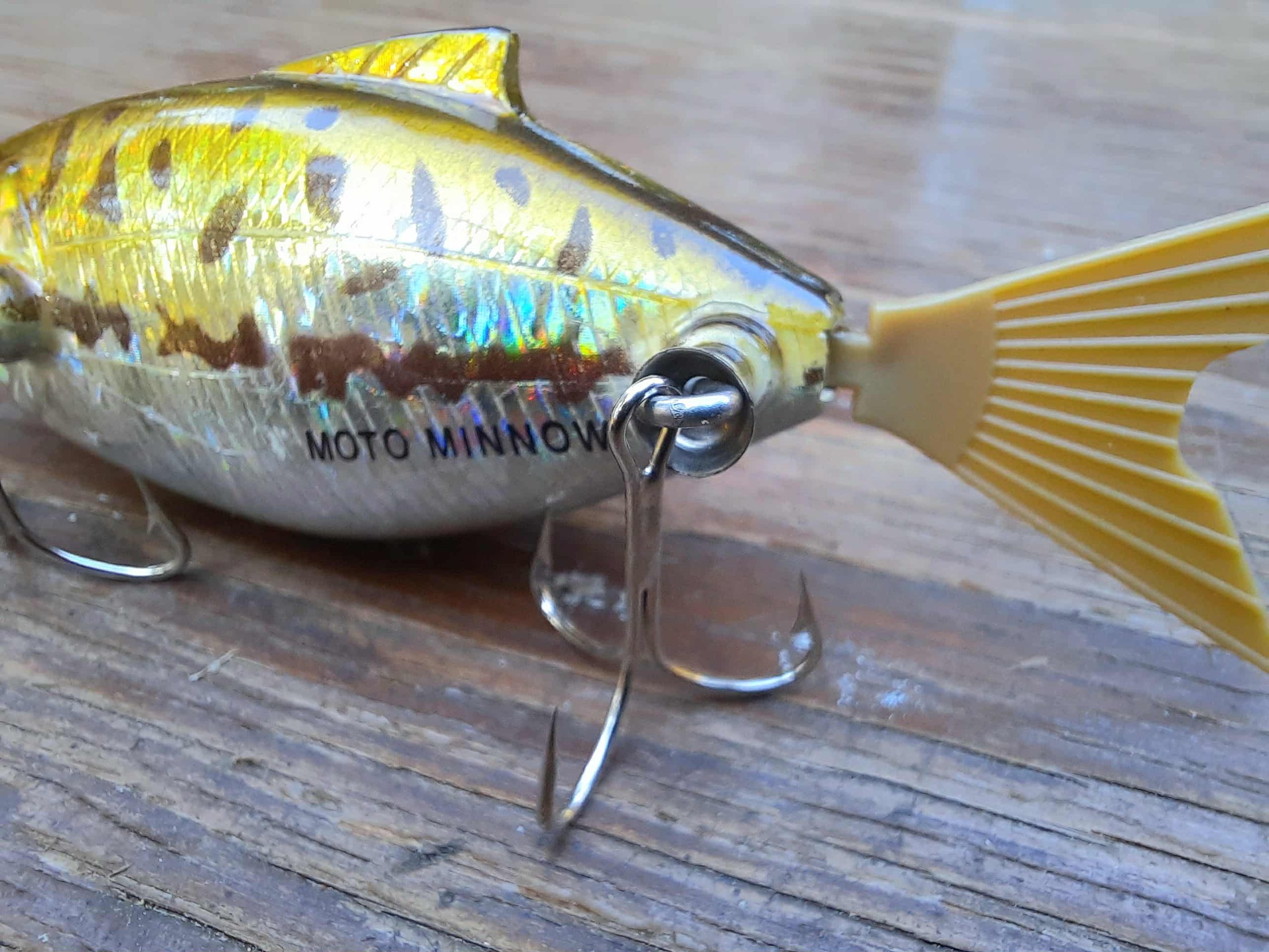 chuck woolery fishing pole antenna Chuck Woolery Moto Minnow