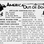 Robert Page Lincoln – America Out-of-Doors