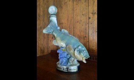 Jim Beam Bass Whiskey Decanter