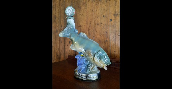 Jim Beam Bass Whiskey Decanter