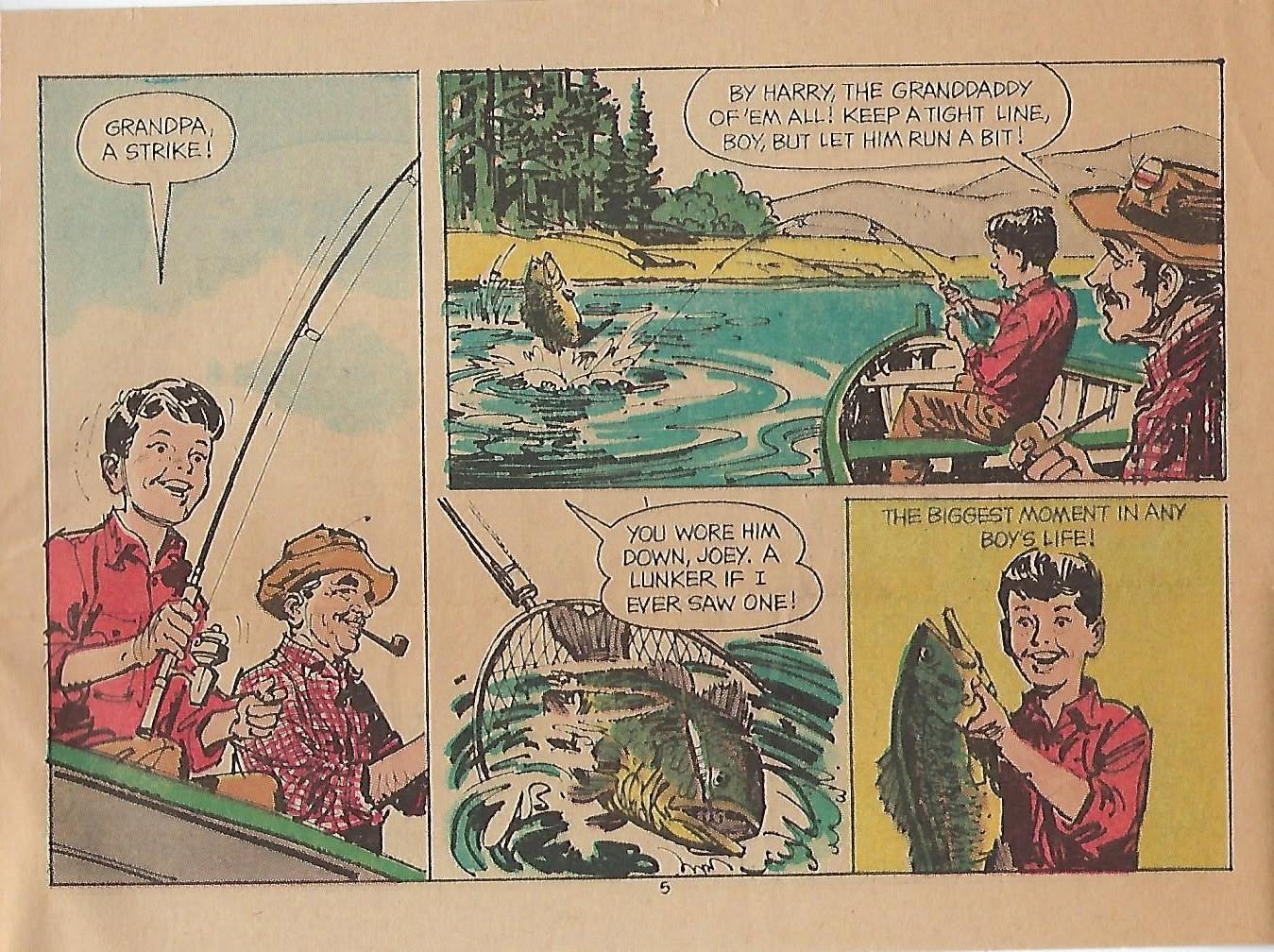 CCBC "Fish-Catchin' Tips from Grandpa", 1965, p.5.
