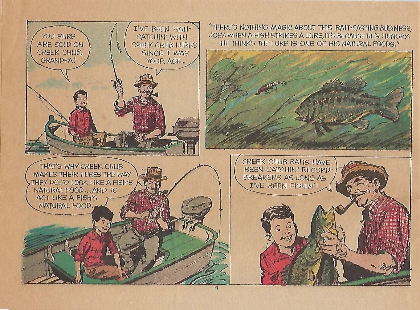 CCBC "Fish-Catchin' Tips from Grandpa", 1965, p.4.