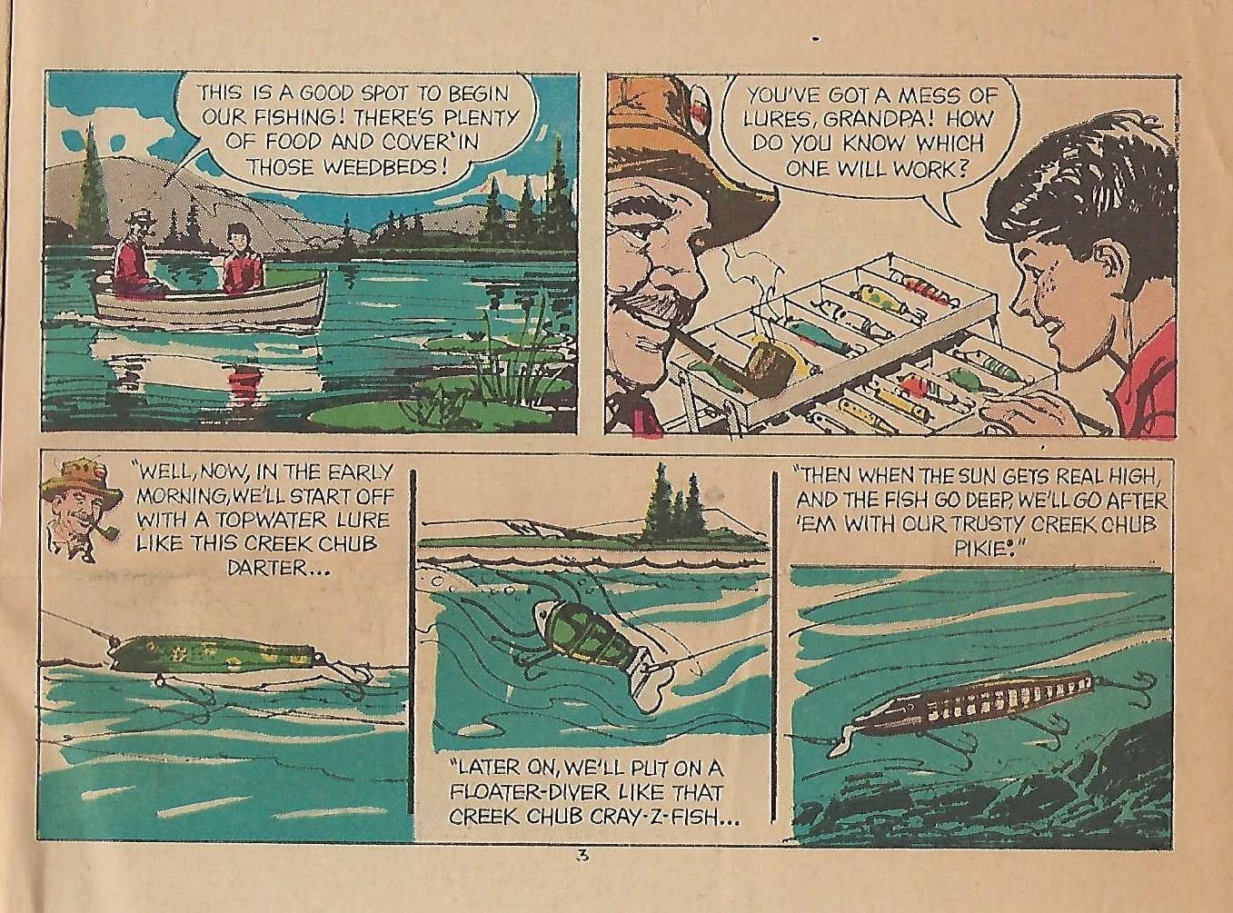 CCBC "Fish-Catchin' Tips from Grandpa", 1965, p.3.