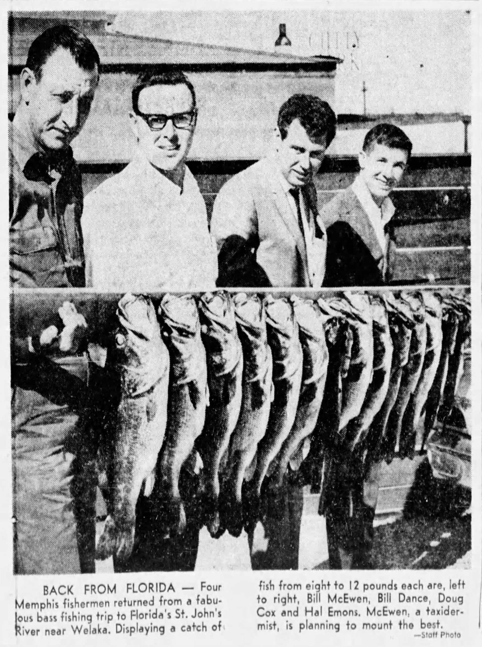 Bill Mc Ewen and Dance Florida The Commercial Appeal March 6 1966 Page 39 A string from Florda by the Bill and friends. The Commercial Appeal March 6 1966 Page 39.