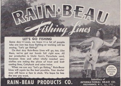Rain-Beau Ad Hunting and Fishig April 1945. Image Terry Battisti.