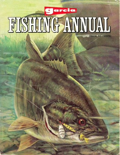 The cover of the 1963 Garcia Fishing Annual. Image Terry Battisti.