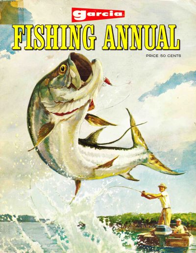 The cover of the 1967 Garcia Fishing Annual. Image Terry Battisti.