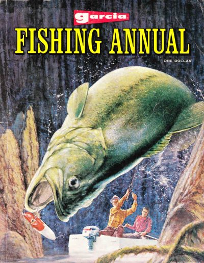 The cover of the 1970 Garcia Fishing Annual. Image Terry Battisti.