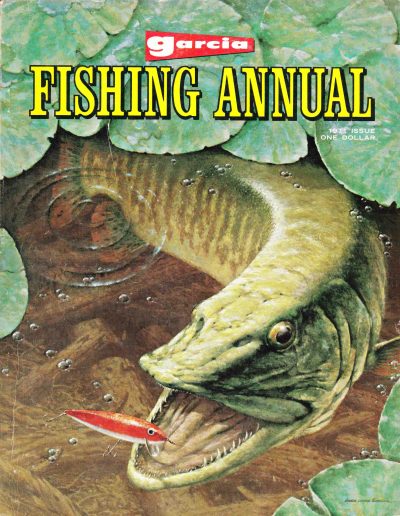 The cover of the 1971 Garcia Fishing Annual. Image Terry Battisti.