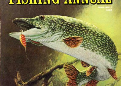 The cover of the 1976 Garcia Fishing Annual. Image Terry Battisti.