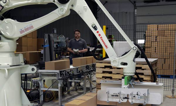 Kawasaki CP180L robot lifestyle photo