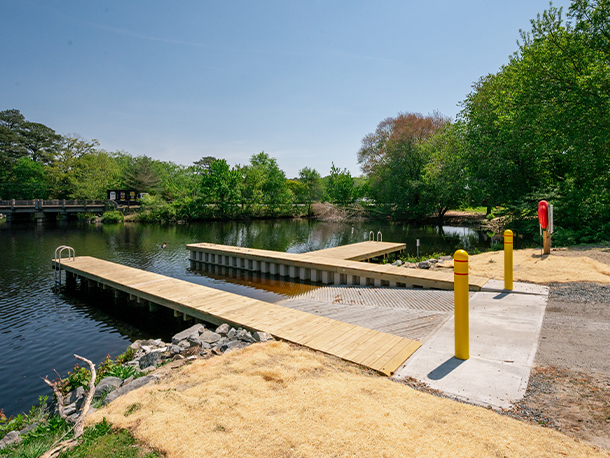 Leonards Mill Park Dock