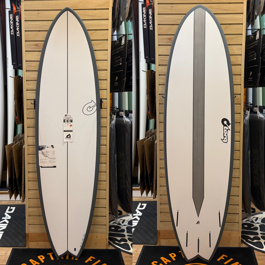 6'6 Fish Carbon (graph rail)  surfboard top photo