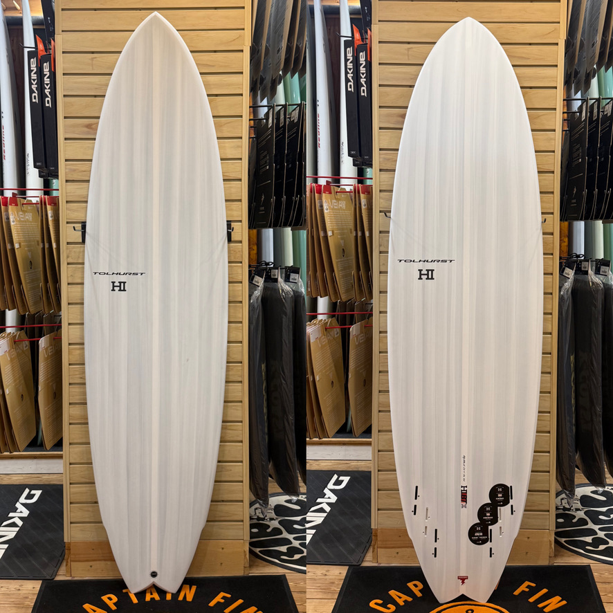 6'10 TB-HIBT  surfboard top photo