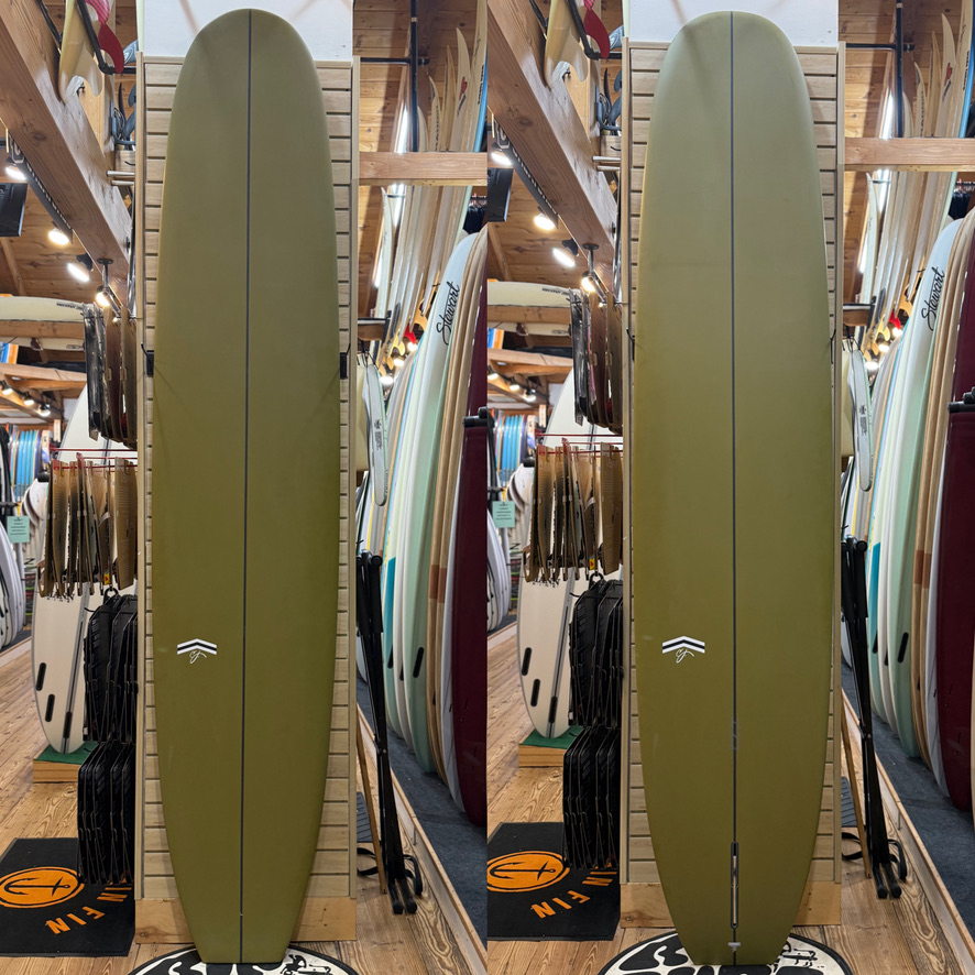 9'6 TB Sprout 2.0 surfboard top photo