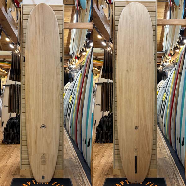9'6 Fun Division Long Ecoskin surfboard top photo